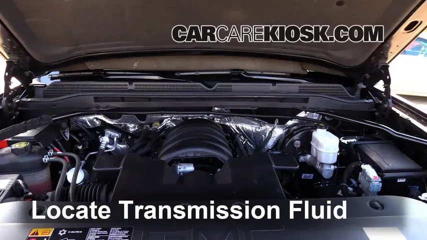 2015 GMC Sierra 1500 SLE 5.3L V8 FlexFuel Extended Cab Pickup Transmission Fluid